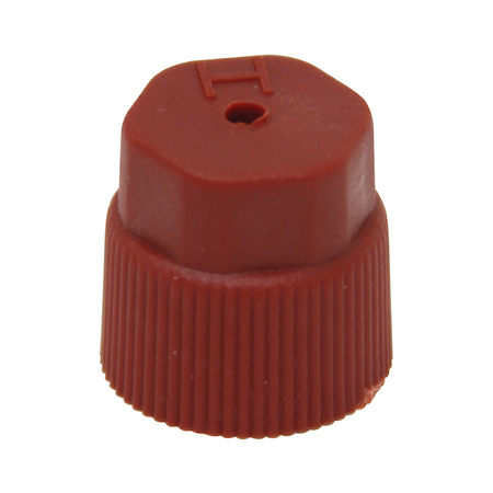 A & I PRODUCTS 16mm Red R-134a High Side Valve Port Cap OEM & Aftermarket (5 Pack) 3" x2.5" x1" A-CP0132